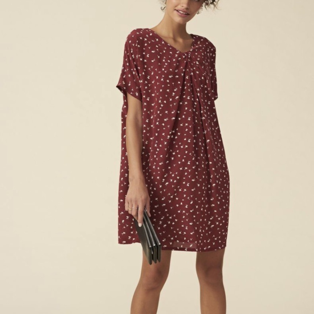 Honey silk dress